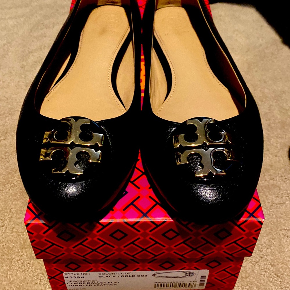 Tory Burch flats EUC